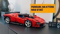 Opus Magnum serii LEGO Technic w zadziwiająco niskiej cenie. Liczący blisko 4000 elementów model Ferrari Daytona SP3 to zestaw, na widok którego będziesz zbierać szczękę z podłogi
