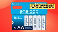 W tej cenie to murowany hit na Amazonie. Akumulatorki Panasonic eneloop o pojemności 2000 mAh sprawią, że przestaniesz kupować zwykłe baterie