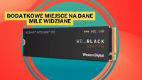 Piekielnie szybki dysk SSD w historycznie niskiej cenie na Amazon. WD Black SN770 o pojemności 1 TB to idealny wybór dla posiadaczy PC i PlayStation 5