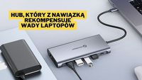 Ten, kto zaprojektował to urządzenie, powinien otrzymać nagrodę Nobla. Hub UtechSmart 12 w 1 to niezbędna rzecz dla każdego użytkownika laptopa