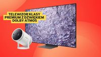 Olimpijski finał siatkówki na tym 65-calowym telewizorze będzie ucztą dla oczu. Kupując model Samsung QLED 8K, można otrzymać projektor o wartości ponad 2000 zł