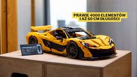 Konkurencyjne sklepy spalą się ze wstydu na widok tej promocji. Bajeczny zestaw LEGO Technic McLaren P1 kilkaset złotych taniej tylko na Amazonie