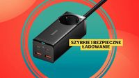 Tą promocją Amazon zdzielił mnie jak obuchem. 100-watowa ładowarka Baseus z czterema portam USB i gniazdem 230V kilkadziesiąt złotych taniej