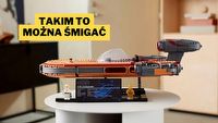 Myślicie, że mój mąż miałby coś przeciwko, gdybym skorzystała z promocji i zafundowała sobie ten zestaw? LEGO Star Wars - śmigacz Luke’a Skywalkera, blisko półmetrowy model, w którym jestem absolutnie i nieodwołalnie zakochana