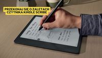 Ta promocja sprawia, że mam ochotę porzucić papierowe książki. Kindle Scribe z 32 GB pamięci i rysikiem premium ponad 700 zł taniej!