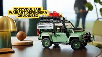 LEGO niemal perfekcyjnie odtworzyło ikonę motoryzacji. Land Rover Defender 90 to przepiękny zestaw, który zachwyca mnie za każdym razem, gdy widzę go na sklepowych półkach