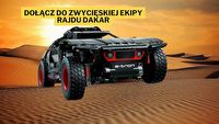 Audi RS Q e-tron wygrało rajd Dakar, a teraz jego zjawiskowa replika LEGO zdobyła moje serducho. Nawet po Prime Day Amazon wciąż zaskakuje mnie promocjami