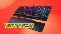 Uwielbiam jej śliczne podświetlenie. Roccat Vulcan 121 AIMO Titan Linear Switch to klawiatura mechaniczna, którą teraz zgarniesz w świetnej promocji