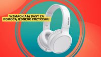 Słuchawki Philipsa dla miłośników mocnych basów. Teraz kupicie je ponad połowę taniej