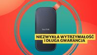 800 MB/s odczytu oraz 2 TB przestrzeni dyskowej. SanDisk E30 SSD to solidny zewnętrzny dysk, teraz w świetnej ofercie na Amazonie