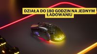 Lekka, bezprzewodowa i teraz o 100 złotych tańsza. Myszka SteelSeries Aerox 5 Wireless to wyśmienity sprzęt dla wymagających graczy