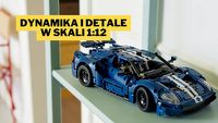 LEGO Technic Ford GT to legendarny sportowiec w przystępnej cenie. Na Amazonie kupisz go jeszcze taniej