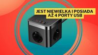 Niewielka listwa zasilająca marki Baseus taniej niż na Amazon Prime Day. Urządzenie zapewnia ochronę przed zwarciem i obsługuje szybkie ładowanie 30 W