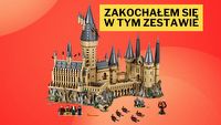Dla kogoś, kto ma wolny tydzień, to zestaw idealny. Każda godzina układania klockowego modelu Hogwartu była nad wyraz magiczna