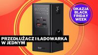 Porażająca obniżka Black Friday Week. Listwa zasilająca Baseus to koniec przedłużaczy walających się pod biurkiem