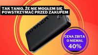 Skandalicznie niska cena z okazji Black Friday Week. Z tym powerbankiem nie trzeba się martwić o stan baterii