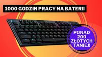 Amazon nie ma litości nawet po Black Friday. Logitech G915 X TKL to świetna klawiatura, która świeci się ku uciesze mego serca