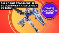 LEGO to nie wszystko. Składałbym jak szalony ten model Gunpla i wiem, że będzie on doskonałym prezentem dla każdego fana anime