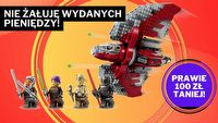 To jeden z najlepszych statków kosmicznych LEGO Star Wars. Składając go, znowu poczułem się jak dziecko