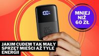 Ten bestseller robi furorę na Amazonie i kosztuje mniej niż 60 zł. Znalazłam Powerbank, który zachwyca mocą, rozmiarem i ceną