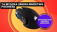„Najlepsza mysz do gier, jaką wypróbowałem”. CORSAIR Scimitar to świetna myszka gamingowa, która zdobyła uznanie graczy