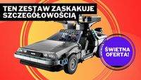 Wsiadaj, nie ma czasu na wyjaśnienia! Ten zestaw LEGO jest gorący jak kondensator strumienia przy prędkości 88 mil na godzinę