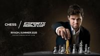 To już oficjalne - szachy pojawią się na Esports World Cup 2025