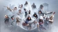 Historia Assassin's Creed na jednym obrazku o wielkiej głębi. Ubisoft żartuje: to wideo „wolne od Templariuszy”