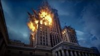 Pałac Kultury i Nauki obrywa rakietą na zwiastunie Play of Battle. Jest data premiery dema realistycznej, polskiej strategii wojennej