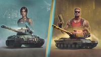 Niespodzianka: Lara Croft i Duke Nukem wystąpią razem w jednej grze. Legendarni bohaterowie trafią do WoT tylko na krótki czas