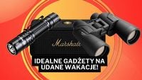 Najlepsze okazje na lato tylko na Amazonie - dzisiaj w ofercie głośnik od legendarnego Marshalla oraz niezwykle wytrzymała latarka
