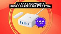 Ta ładowarka ma 6 portów, 112W mocy i obniżoną o 23% cenę! Amazon pokazuje, jak się robi świetne promocje