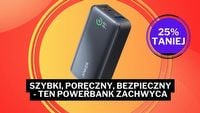 Powerbank Ankera z 10 000 mAh pozwoli na ładowanie trzech urządzeń jednocześnie. Z tej okazji Amazona warto skorzystać