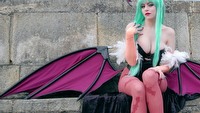 Najlepsze cosplaye - Morrigan z serii Darkstalkers