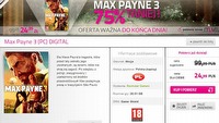 Promocja w Muve.pl - Max Payne 3 za 24,99 zł