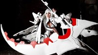 Najlepsze cosplaye - White Rock Shooter