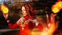 Najlepsze cosplaye - Lina z Dota 2