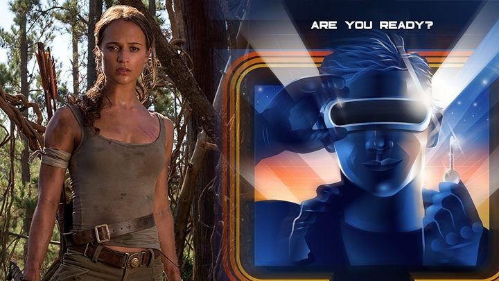 Nowości filmowe: Tomb Raider, Player One, Twarz i inne