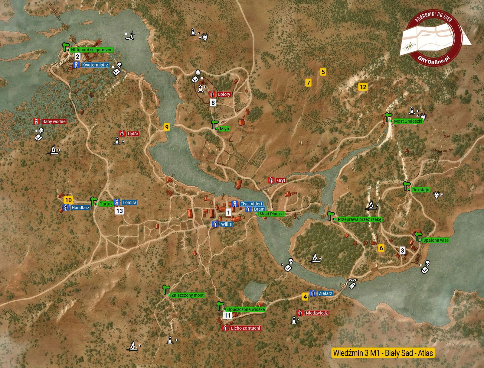 Wiedźmin 3 M1 - Biały Sad - Atlas Wiedźmin 3 M1 - Biały Sad - Atlas