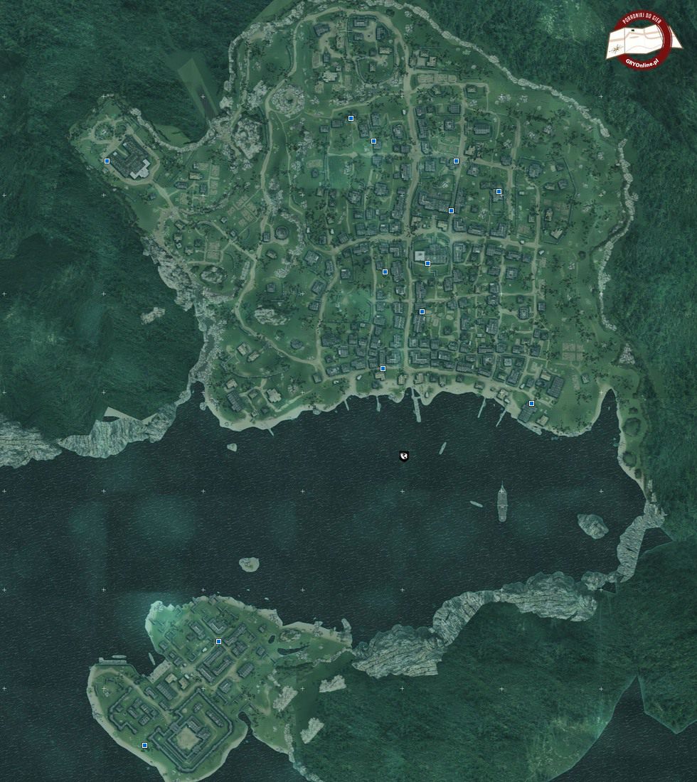 Mapa Kingston - Fragmenty Animusa - Assassin's Creed IV: Black Flag Mapa Kingston - Fragmenty Animusa - Assassin's Creed IV: Black Flag