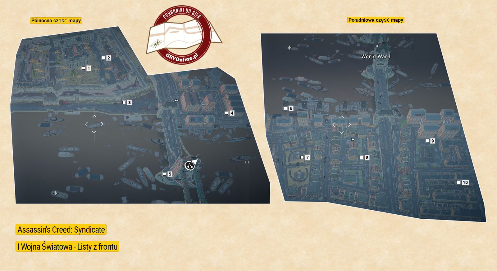 AC: Syndicate - I Wojna Światowa - Listy z frontu AC: Syndicate - I Wojna Światowa - Listy z frontu