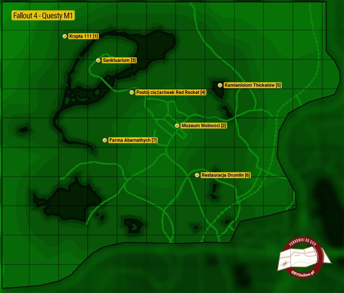 кантри кроссинг на карте fallout 4 фото 71