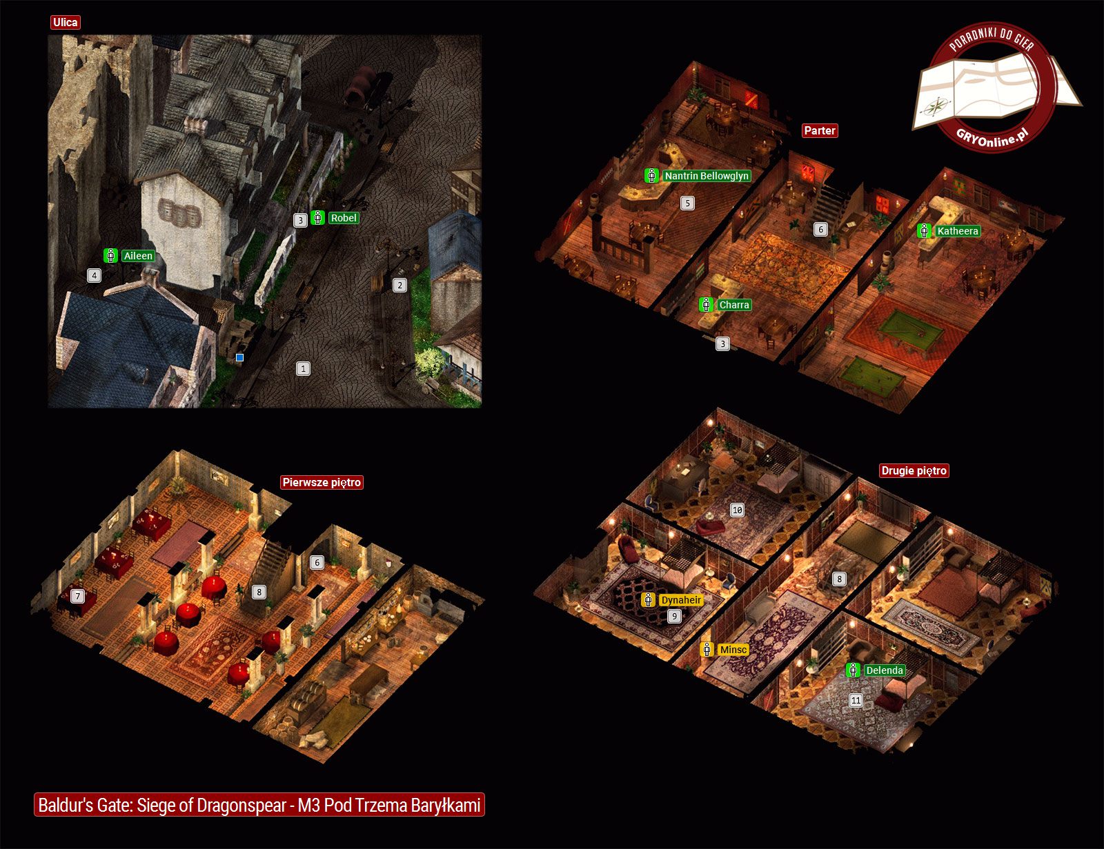 Baldur's Gate: Siege of Dragonspear - M3 Pod Trzema Baryłkami