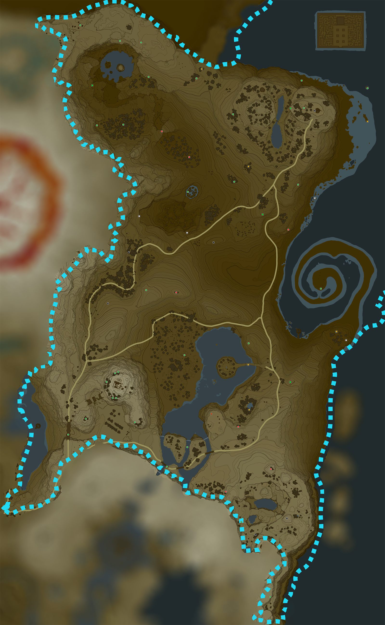 zelda breath of the wild korok seeds interactive map