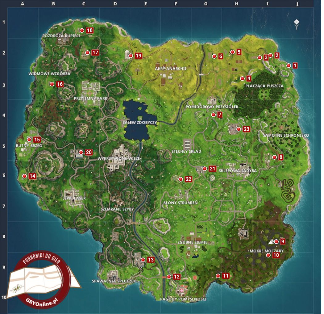 Fortnite: Battle Royale Nowa Mapa