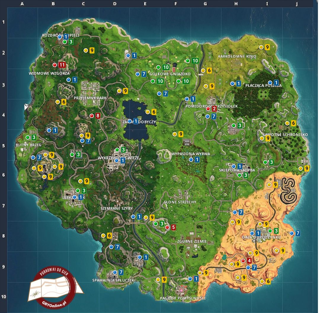 fortnite battle royale sezon 5 wyzwania - fortnite ekran wczytywania mapa skarbow