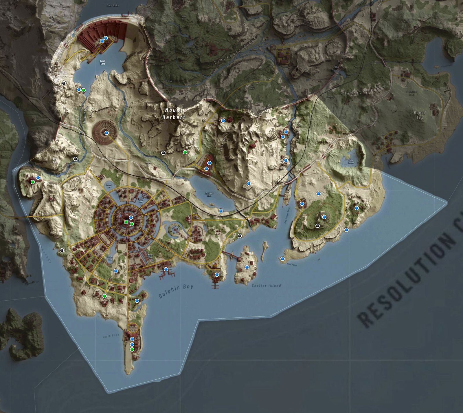 Mapa Liberty | Ghost Recon Breakpoint - Tom Clancy's Ghost Recon