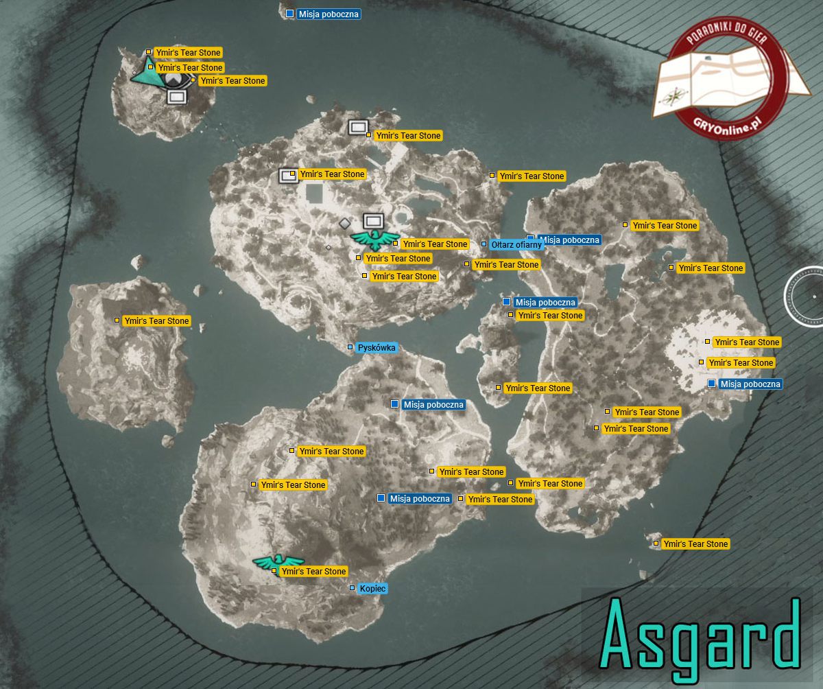 Assassin's Creed Valhalla - M17 Asgard - Sekrety