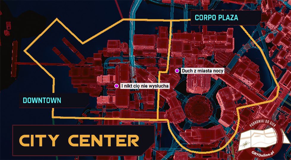 Cyberpunk 2077 - City Center - Cyberpsychopaci