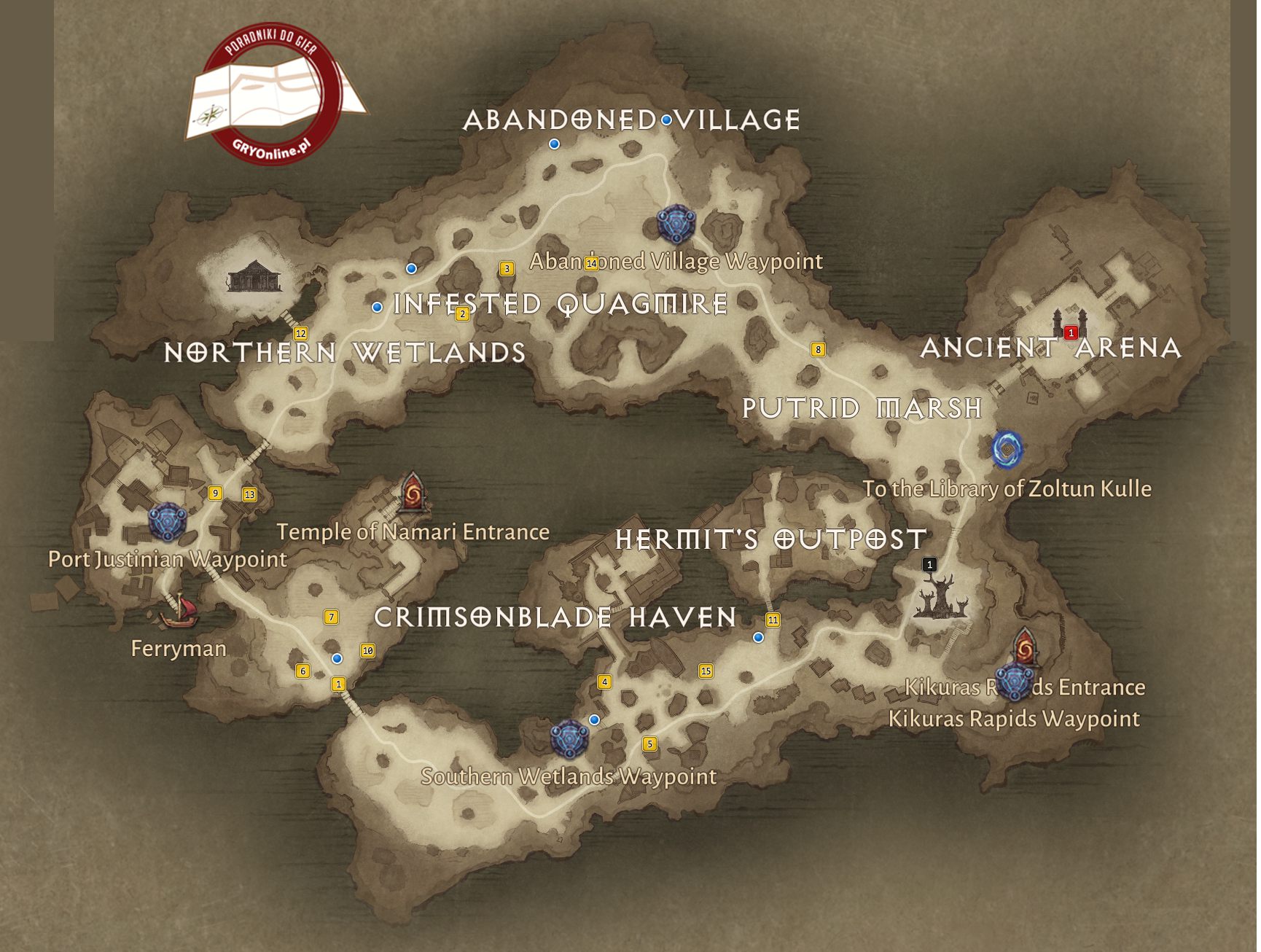 Diablo Immortal - Żółcibagno Diablo Immortal - Żółcibagno